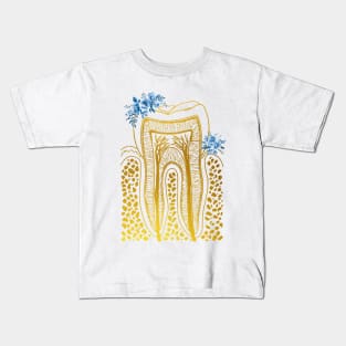 Tooth Structure Kids T-Shirt